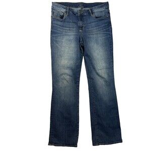 Kut from the Kloth Natalie High Rise Bootcut Jeans 14 Medium Wash KP011M3